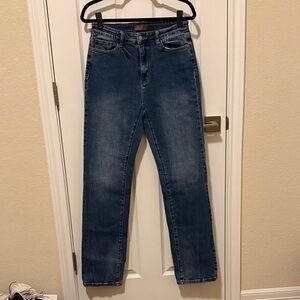 Judy Blue Classic Straight Leg Jeans - Deep Indigo